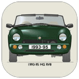 MG RV8 1993-95 (UK version) Coaster 1